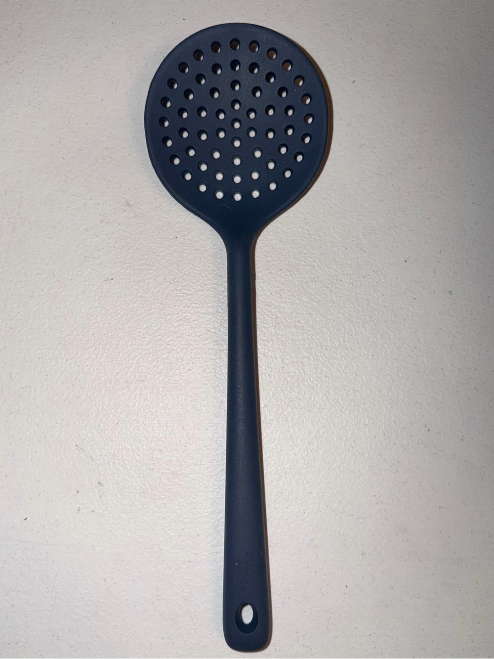 Our Table Silicone Slotted Skimmer Spoon 12” Navy EUC